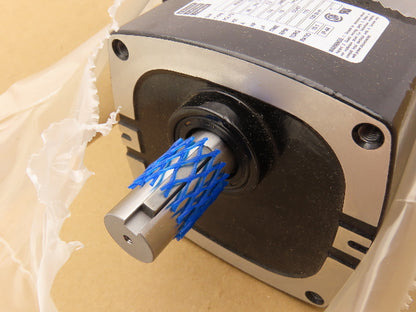 Bodine 48X5BFCI-F2 Gearmotor 15:1 Ratio 1/4Hp 115V 1PH 115 RPM Output