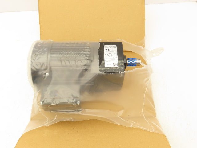 Bodine 48X5BFCI-F2 Gearmotor 15:1 Ratio 1/4Hp 115V 1PH 115 RPM Output