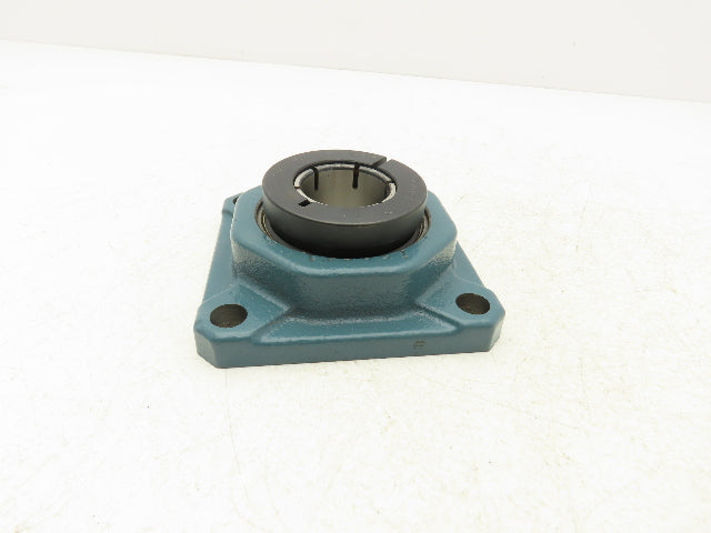 Dodge F4BDL107 Ball Bearing Flange Mount 1-7/16" Bore Clamp Collar Lock 4 Bolt
