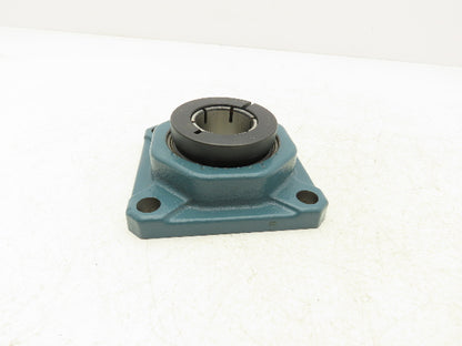 Dodge F4BDL107 Ball Bearing Flange Mount 1-7/16" Bore Clamp Collar Lock 4 Bolt