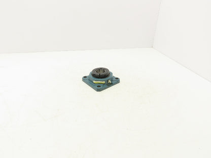 Dodge F4BDL107 Ball Bearing Flange Mount 1-7/16" Bore Clamp Collar Lock 4 Bolt