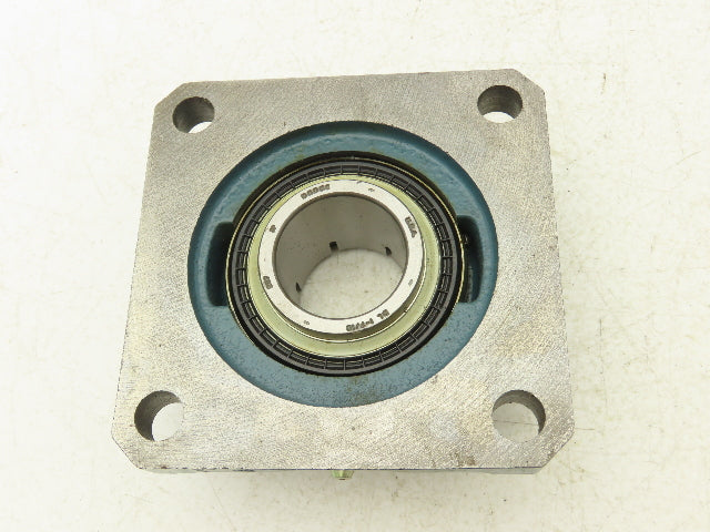 Dodge F4BDL107 Ball Bearing Flange Mount 1-7/16" Bore Clamp Collar Lock 4 Bolt