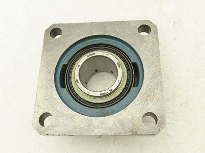 Dodge F4BDL107 Ball Bearing Flange Mount 1-7/16" Bore Clamp Collar Lock 4 Bolt