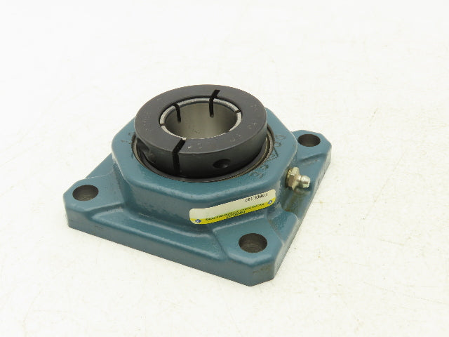 Dodge F4BDL107 Ball Bearing Flange Mount 1-7/16" Bore Clamp Collar Lock 4 Bolt