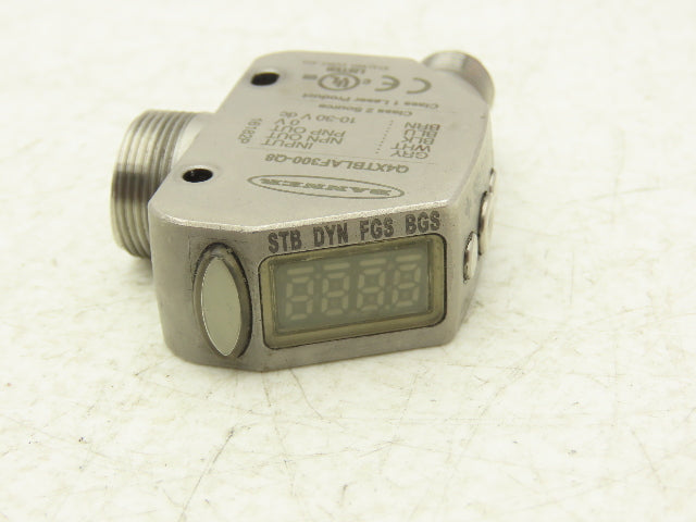 Banner Q4XTBLAF300-Q8 Photoelectric Sensor 300mm 10-30VDC M12 5-Pin Connector