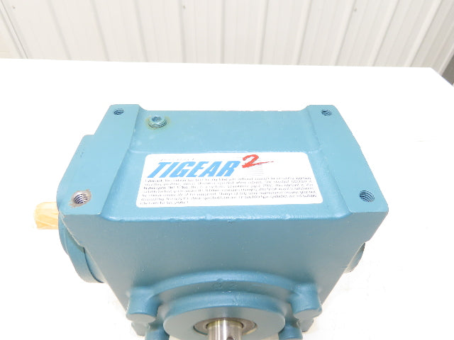 Dodge Tigear 2 26S10R Worm Gearbox 10:1 Reducer 175 RPM 4.8Hp RH 1576 In-Lb