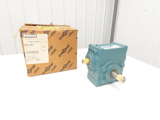 Dodge Tigear 2 26S10R Worm Gearbox 10:1 Reducer 175 RPM 4.8Hp RH 1576 In-Lb