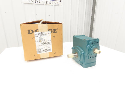 Dodge Tigear 2 26S20L Worm Gearbox 20:1 Reducer 88 RPM 2.7Hp LH 1673 In-Lb