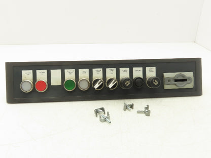 Siemens 6FC5203-0AD28-5AD0 Sinumerik 19" Expansion Panel for MCP/MPP No Keys