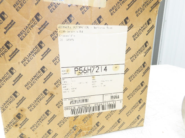Reliance Dodge P56H7214G Brake Motor 1Hp 1725 RPM 230/460V 3PH FB56C D-Series