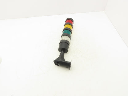 Schneider XVB Stack Light Indicator Bank Red Amber Green White 24V AC/DC 18"H