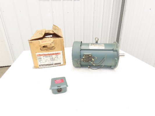 Reliance Sabre P18S3070-GJ AC Motor 5Hp 1740 RPM 208-230/460V 3PH 184TC TEFC