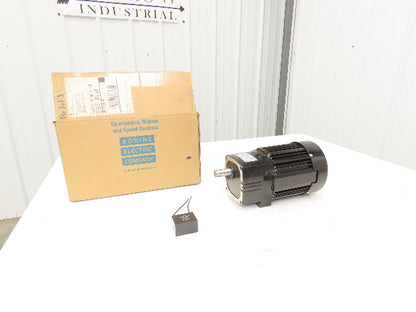 Bodine 48X5BFCI-F2 Gearmotor 15:1 Ratio 1/4Hp 115V 1PH 115 RPM Output