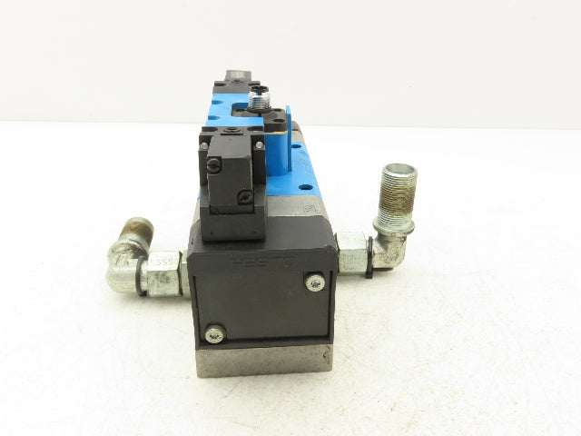 Festo 184511 MEBH-5/3E-D- 3  -ZSR-C Solenoid Valve 5/3 Exhausted G1/2" 24VDC