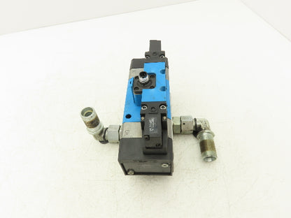 Festo 184511 MEBH-5/3E-D- 3  -ZSR-C Solenoid Valve 5/3 Exhausted G1/2" 24VDC