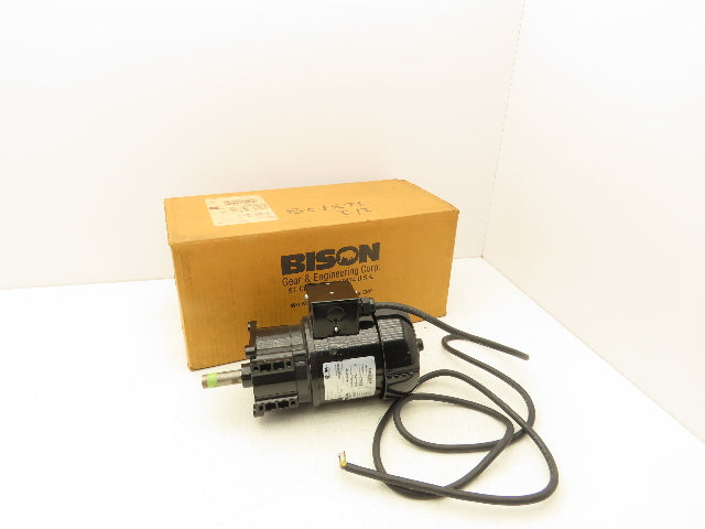 Bison 014-248-3019 Gearmotor 19:1 Ratio 87 RPM 1/6Hp 115V 3/4" Parallel Shaft