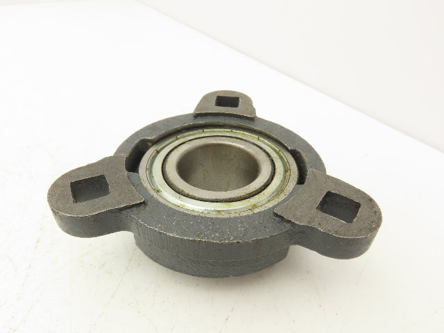 SST FCT206 Flange Mount Ball Bearing 1-3/16" Bore 3 Bolt Mount Lot of 4