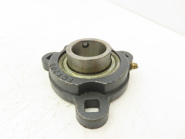 SST FCT206 Flange Mount Ball Bearing 1-3/16" Bore 3 Bolt Mount Lot of 4