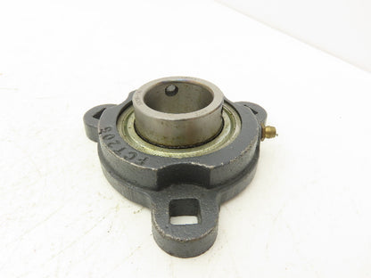SST FCT206 Flange Mount Ball Bearing 1-3/16" Bore 3 Bolt Mount Lot of 4