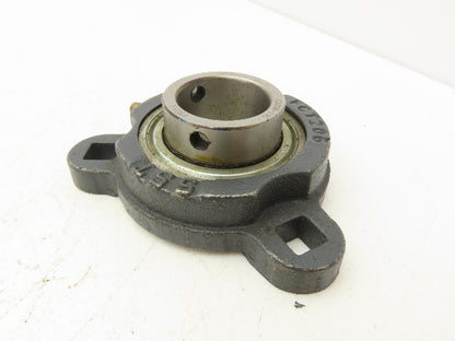 SST FCT206 Flange Mount Ball Bearing 1-3/16" Bore 3 Bolt Mount Lot of 4