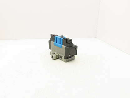 Festo 184511 MEBH-5/3E-D-3-ZSR-C Solenoid Valve 5/3 Exhausted G1/2" 24VDC