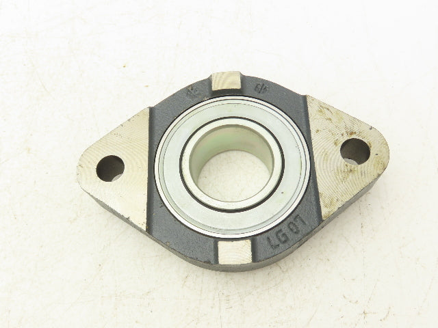 SST GG.LCTE08 Flange Bearing 40mm Bore 2 Bolt Mount Locking Collar Lot of 2