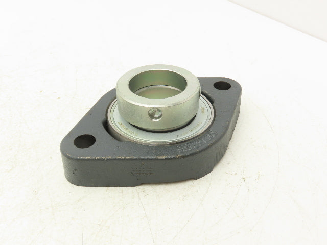 SST GG.LCTE08 Flange Bearing 40mm Bore 2 Bolt Mount Locking Collar Lot of 2