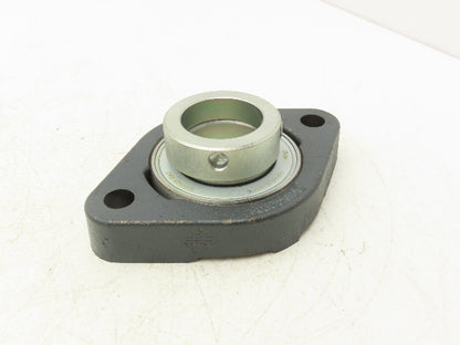 SST GG.LCTE08 Flange Bearing 40mm Bore 2 Bolt Mount Locking Collar Lot of 2