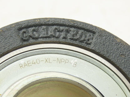 SST GG.LCTE08 Flange Bearing 40mm Bore 2 Bolt Mount Locking Collar Lot of 2