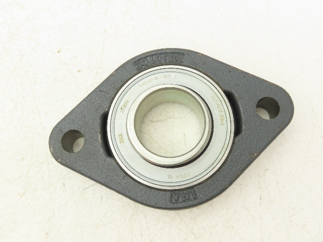 SST GG.LCTE08 Flange Bearing 40mm Bore 2 Bolt Mount Locking Collar Lot of 2