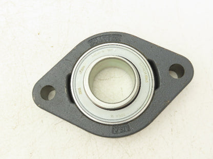 SST GG.LCTE08 Flange Bearing 40mm Bore 2 Bolt Mount Locking Collar Lot of 2