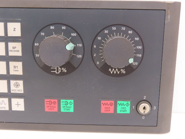 Siemens 6FC5303-0AF22-1AA1 Sinumerik MCP 483 PN Machine Control Panel Keypad