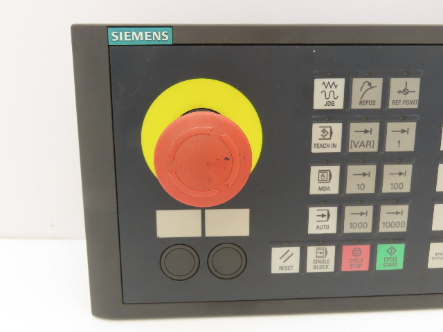 Siemens 6FC5303-0AF22-1AA1 Sinumerik MCP 483 PN Machine Control Panel Keypad