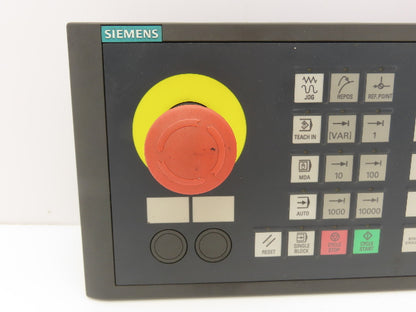 Siemens 6FC5303-0AF22-1AA1 Sinumerik MCP 483 PN Machine Control Panel Keypad