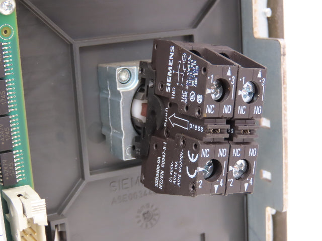 Siemens 6FC5303-0AF22-1AA1 Sinumerik MCP 483 PN Machine Control Panel Keypad