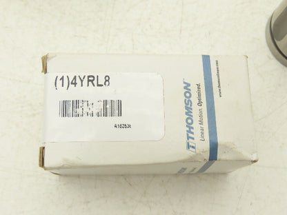 Thomson 4YRL8 Linear Ball Bearing 1" Bore 1-9/16" OD 2-1/4" Length Lot of 4