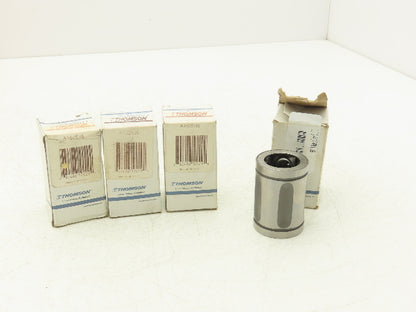 Thomson 4YRL8 Linear Ball Bearing 1" Bore 1-9/16" OD 2-1/4" Length Lot of 4