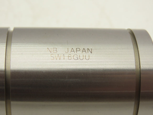 Nippon SW16GUU Linear Ball Bearing 1" ID 1-9/16" OD x 2-1/4" Length Lot of 3