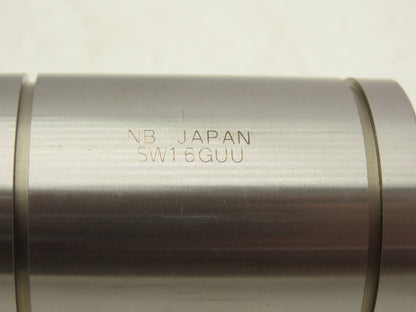 Nippon SW16GUU Linear Ball Bearing 1" ID 1-9/16" OD x 2-1/4" Length Lot of 3