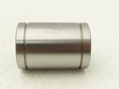 Nippon SW16GUU Linear Ball Bearing 1" ID 1-9/16" OD x 2-1/4" Length Lot of 3