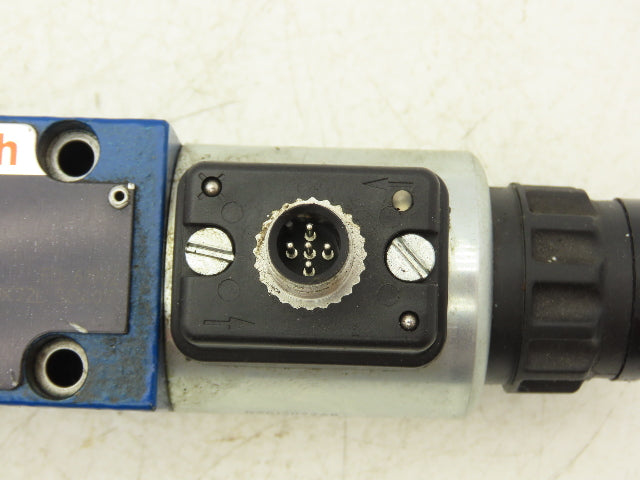 Rexroth 4WE6 D46-62/OFEG24N9K72L Hydraulic Directional Solenoid Valve 24VDC 4/2