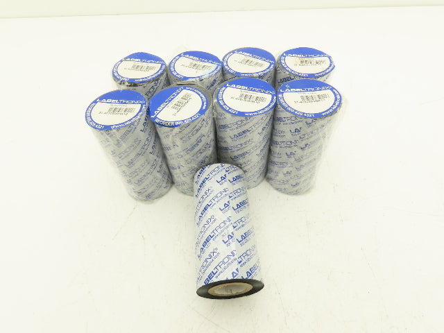 Labeltronix 31-4090509BK10 4" Thermal Transfer Ribbon 4.11"W Black  Lot of 9