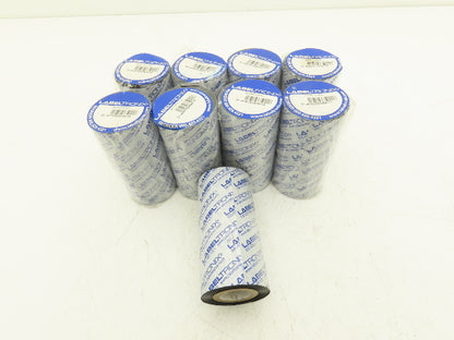 Labeltronix 31-4090509BK10 4" Thermal Transfer Ribbon 4.11"W Black  Lot of 9