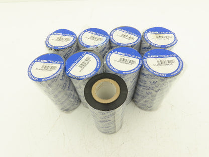 Labeltronix 31-4090509BK10 4" Thermal Transfer Ribbon 4.11"W Black  Lot of 9