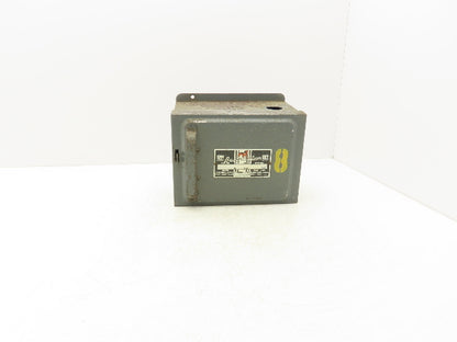 Bulldog Electric Safety Disconnect Switch Bus Plug 15Hp 60A 240V