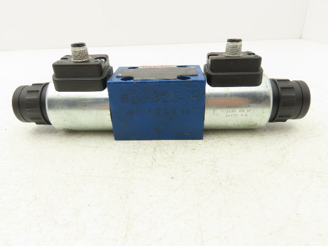 Rexroth 4WE6 D46-62/OFEG24N9K72L Hydraulic Directional Solenoid Valve 24VDC 4/2
