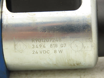 Rexroth 4WE6 D46-62/OFEG24N9K72L Hydraulic Directional Solenoid Valve 24VDC 4/2
