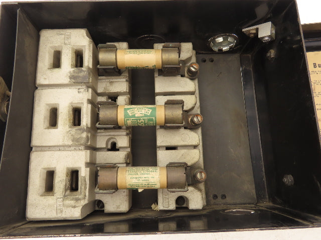 Bulldog Electric Safety Disconnect Switch Bus Plug 15Hp 60A 240V Bus-tribution