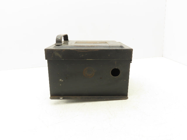 Bulldog Electric Safety Disconnect Switch Bus Plug 15Hp 60A 240V Bus-tribution