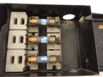 Bulldog Electric Bus-tribution Bus Plug 15Hp 60A 240V Safety Disconnect Switch